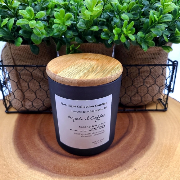 Final Price Homemade Hazelnut Coffee Candle Coco Apricot Wax - Picture 4 of 5